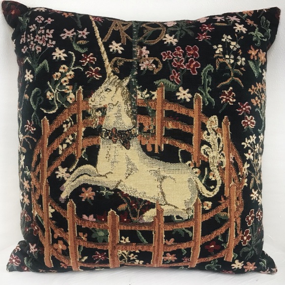 Other - Unicorn Woven Tapestry Accent Pillow